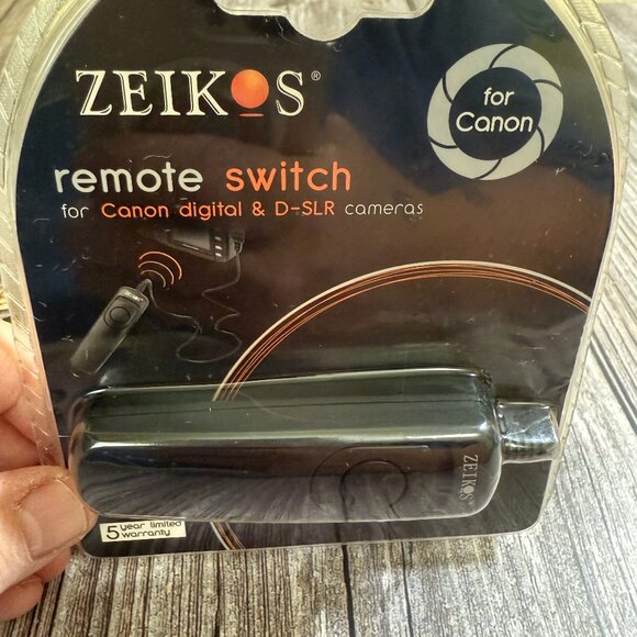 ZEIKOS Remote Switch for Canon Digital or D SLR Cameras NIB - Picture 4 of 5